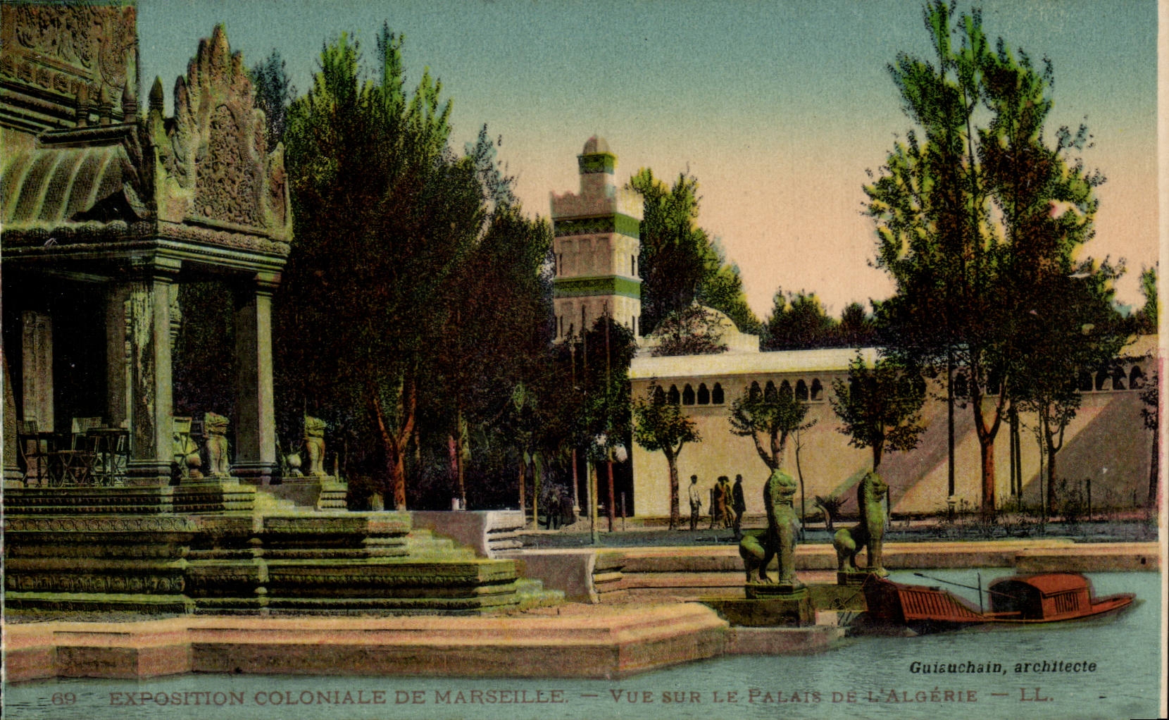 Marseille - Exposition Coloniale - Palais de l'Algerie - Algeria - Afrique - Africa - CPA 