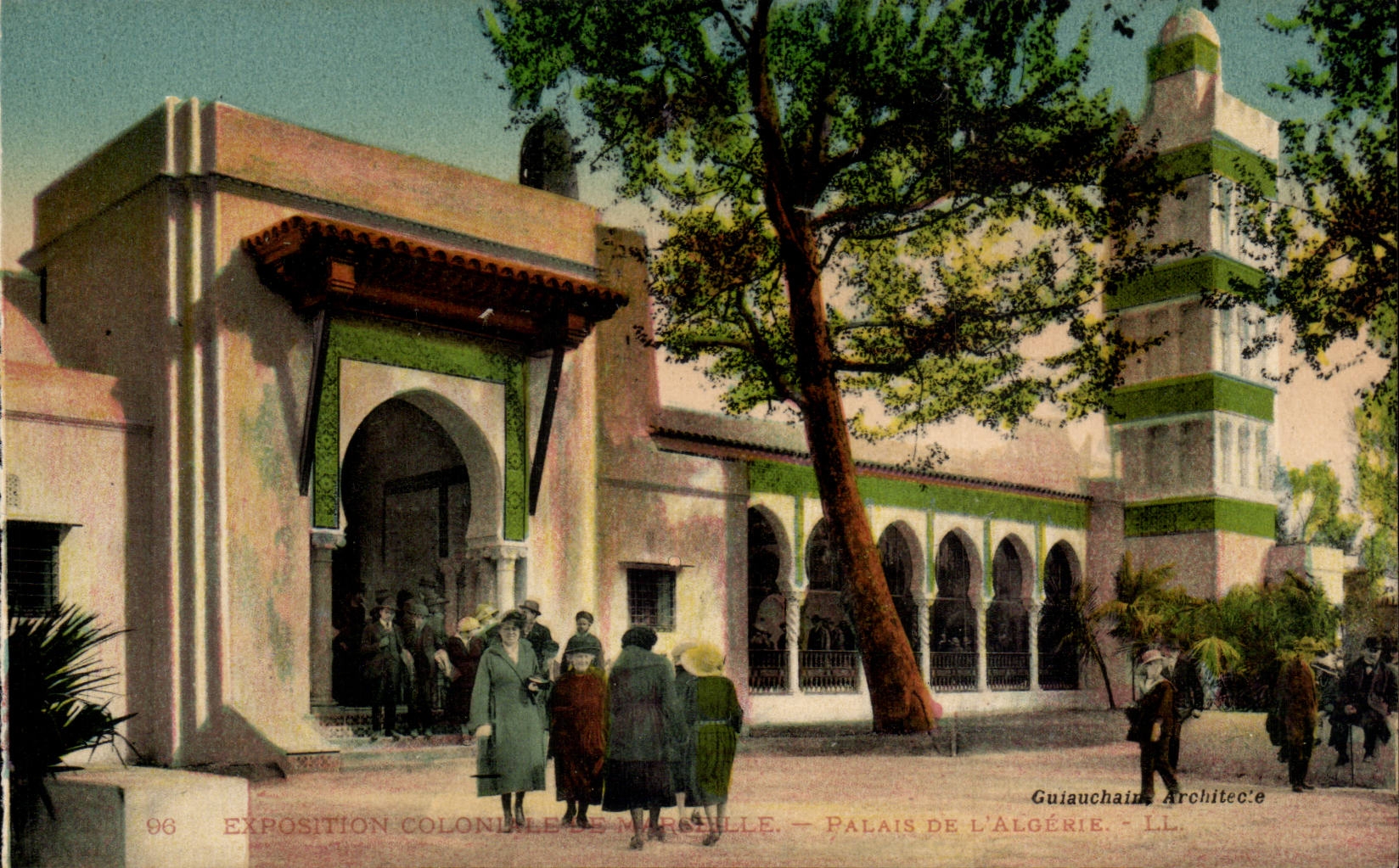 Marseille - Exposition Coloniale - Palais de l'Algerie - Algeria - Afrique - Africa - CPA 
