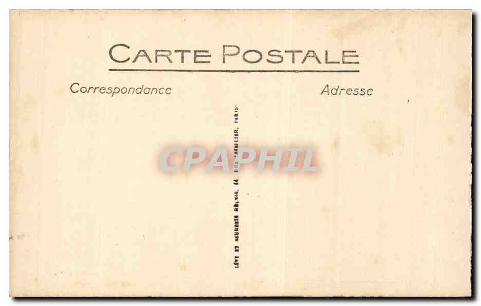 Marseille - Exposition Coloniale - Palais de l'Algerie - Algeria - Afrique - Africa - CPA  — Rückseite