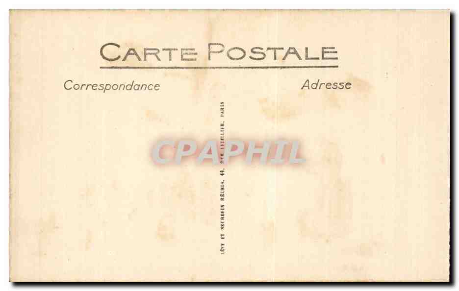 Marseille - Exposition Coloniale - Palais de l'Afrique Occidentale - Africa - CPA  — Rückseite