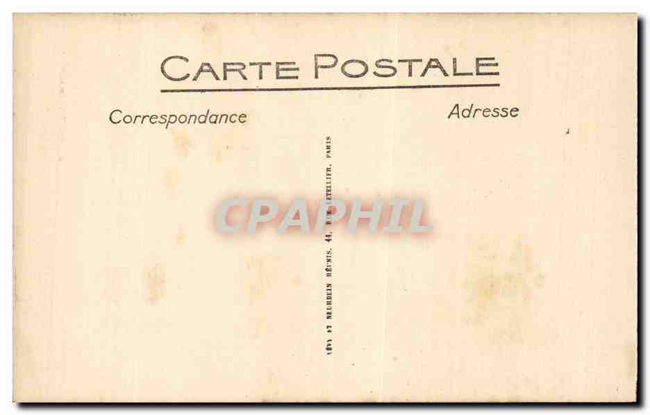 Marseille - Exposition Coloniale - Motif Centrale du Grand Palais - CPA  — Verso