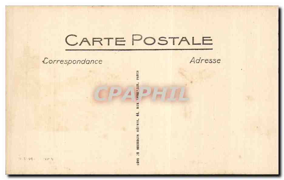 Marseille - Exposition Coloniale - Palais du Ministere des Colonies - CPA  — Rückseite