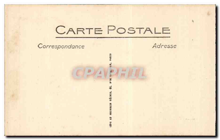 Marseille - Exposition Coloniale - Palais de l'Afrique Occidentale - Africa - CPA  — Rückseite