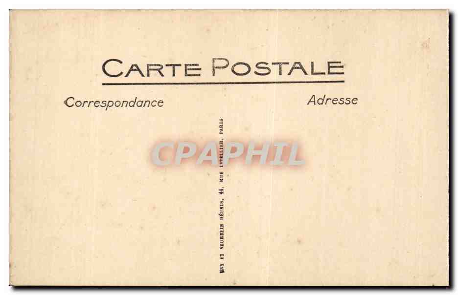 Marseille - Exposition Coloniale - Allee Centrale - CPA  — Rückseite