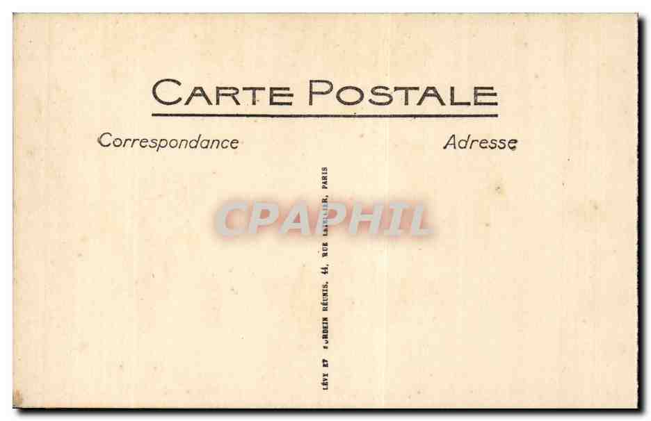 Marseille - Exposition Coloniale - Palais des Colonies Autonomes - CPA  — Rückseite