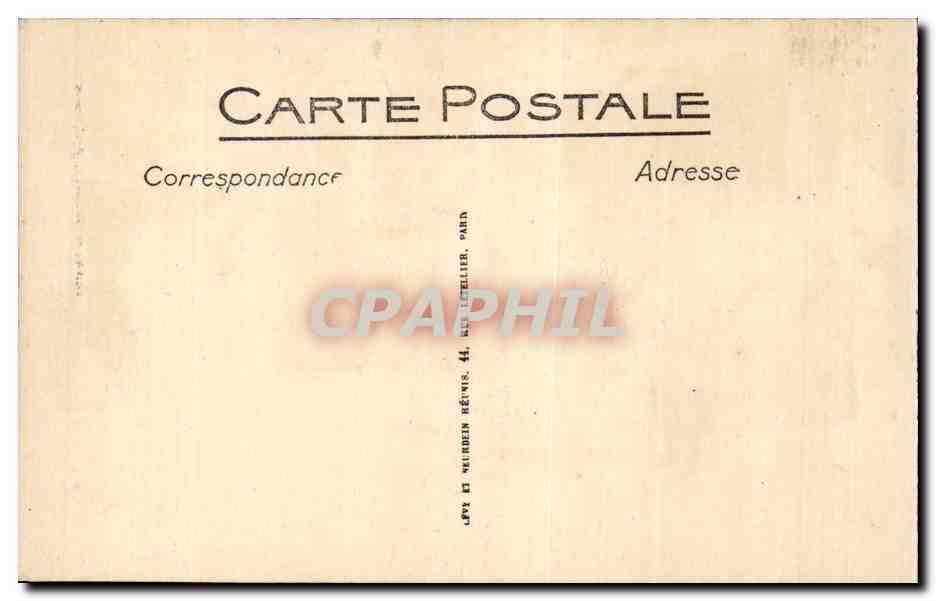 Marseille - Exposition Coloniale - L'Afrique Occidentale CPA  — Rückseite