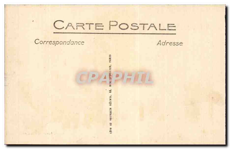 Marseille - Exposition Coloniale - Le Grand Palais - CPA  — Rückseite