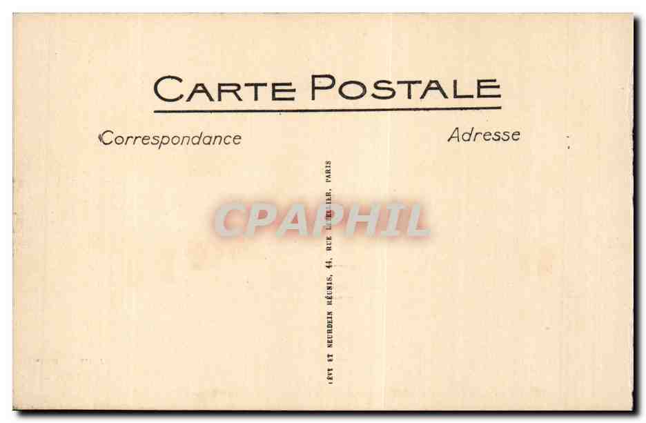 Marseille - Exposition Coloniale - Palais du Maroc - Afrique - Africa - CPA  — Rückseite