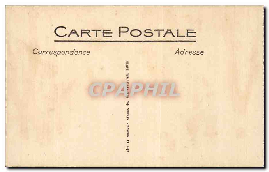 Marseille - Exposition Coloniale - CPA  — Rückseite