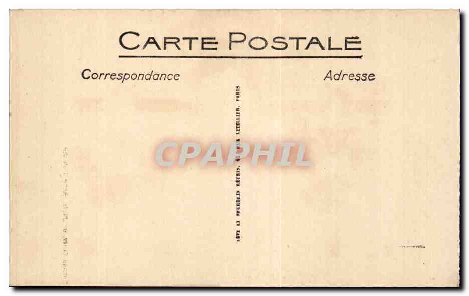 Marseille - Exposition Coloniale - CPA  — Rückseite
