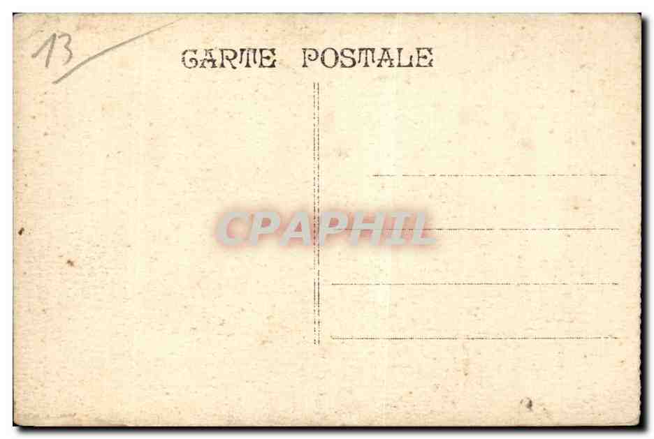 Marseille - Exposition Coloniale 1922 - Palais de Marseille et de Provence - CPA  — Verso