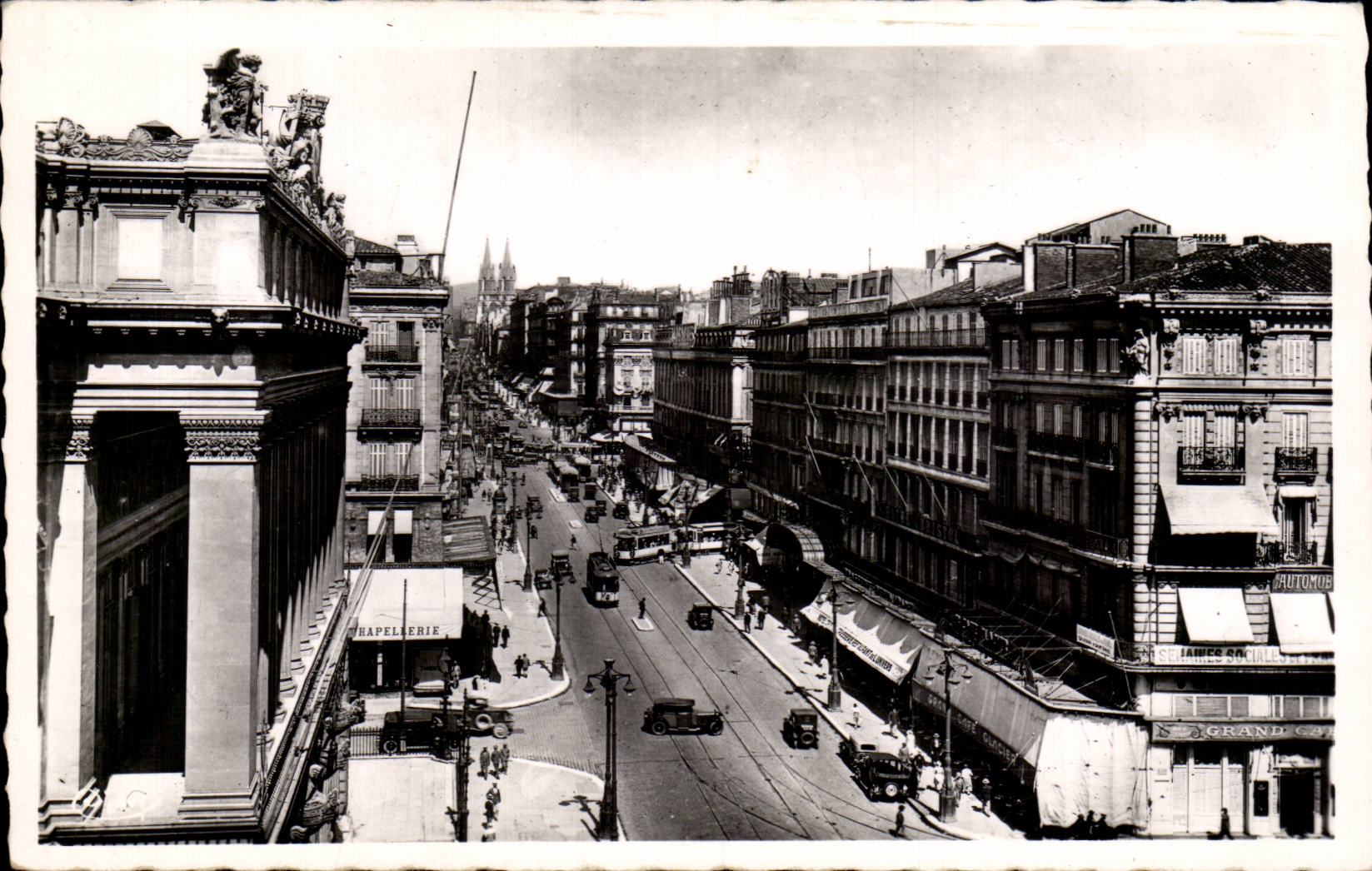 Marseille - La Canebiere - CPA 