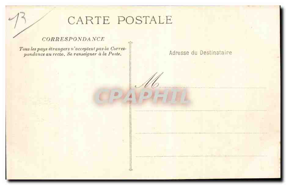 Marseille - Panorama pris de Notre Dame de la Garde - CPA  — Rückseite