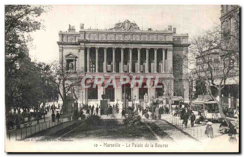 Marseille - Le Palais de la Bourse - CPA 