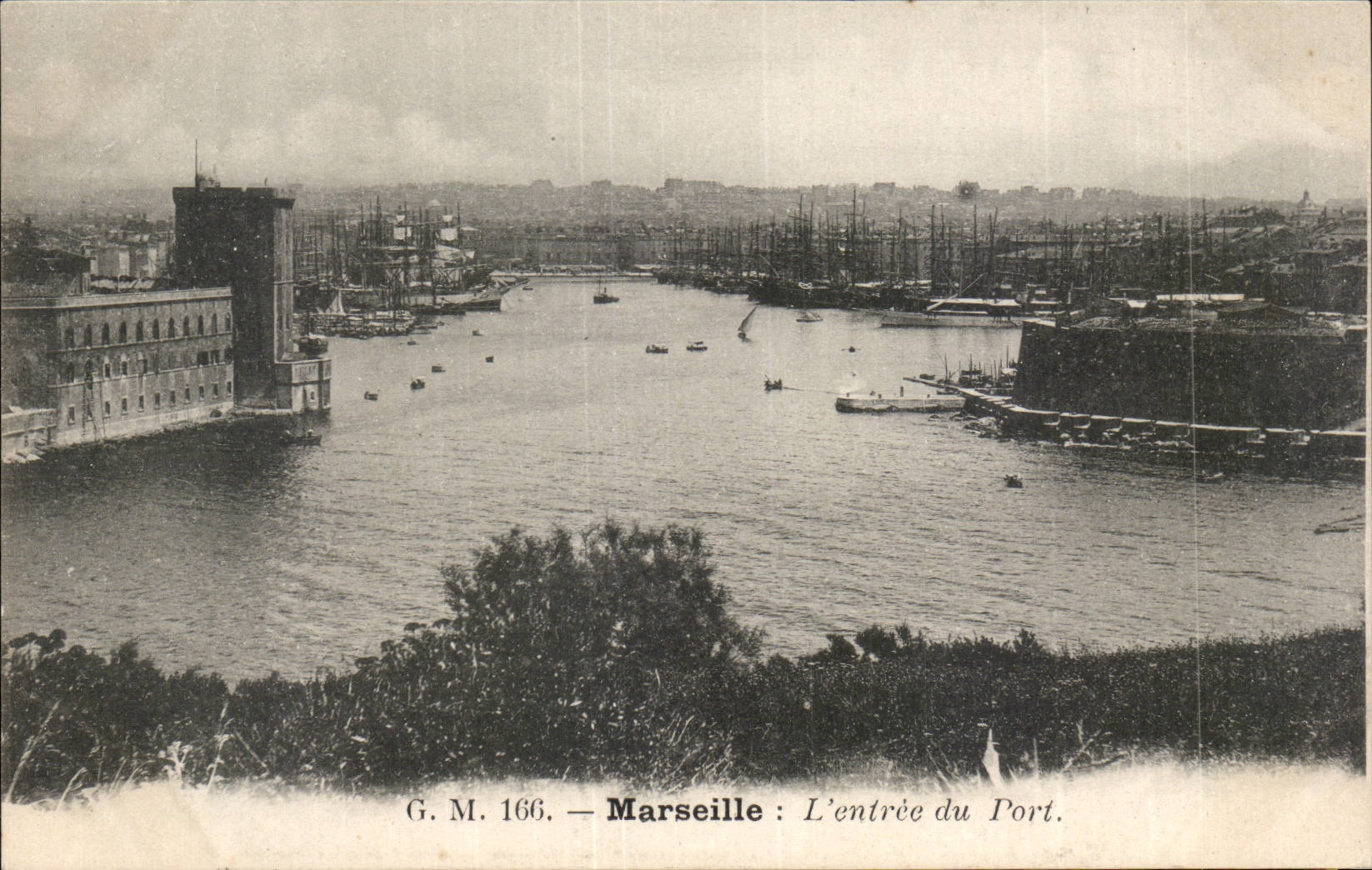 Marseille - L'Entree du Port - CPA 