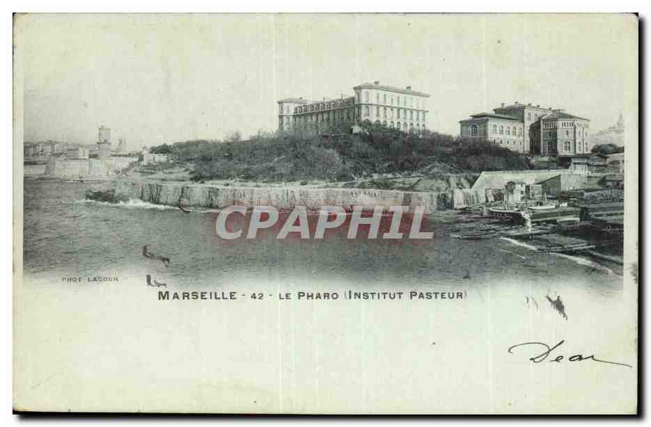 Marseille - Le Pharo - Institut Pasteur - CPA 