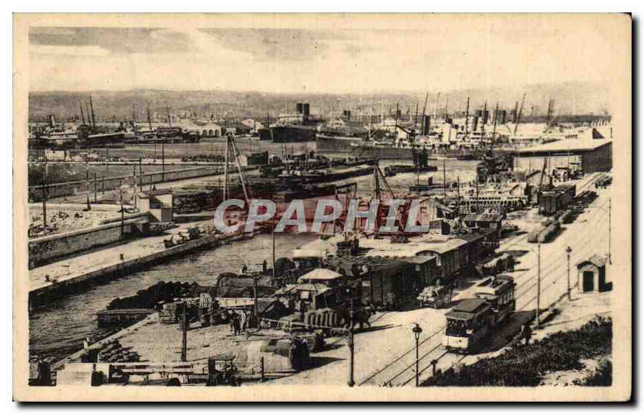 Marseille - Le Bassin de la Joliette - CPA 