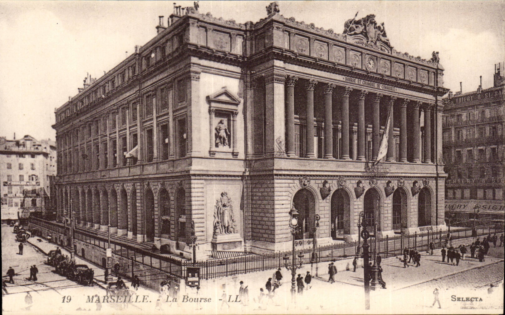 Marseille - La Bourse - CPA 