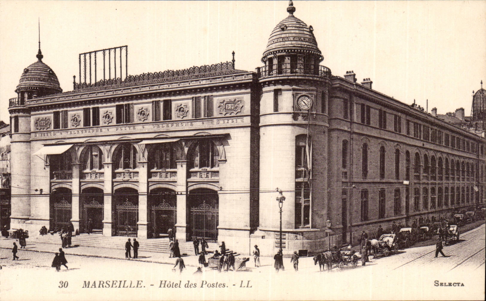 Marseille - Hotel des Postes - CPA 