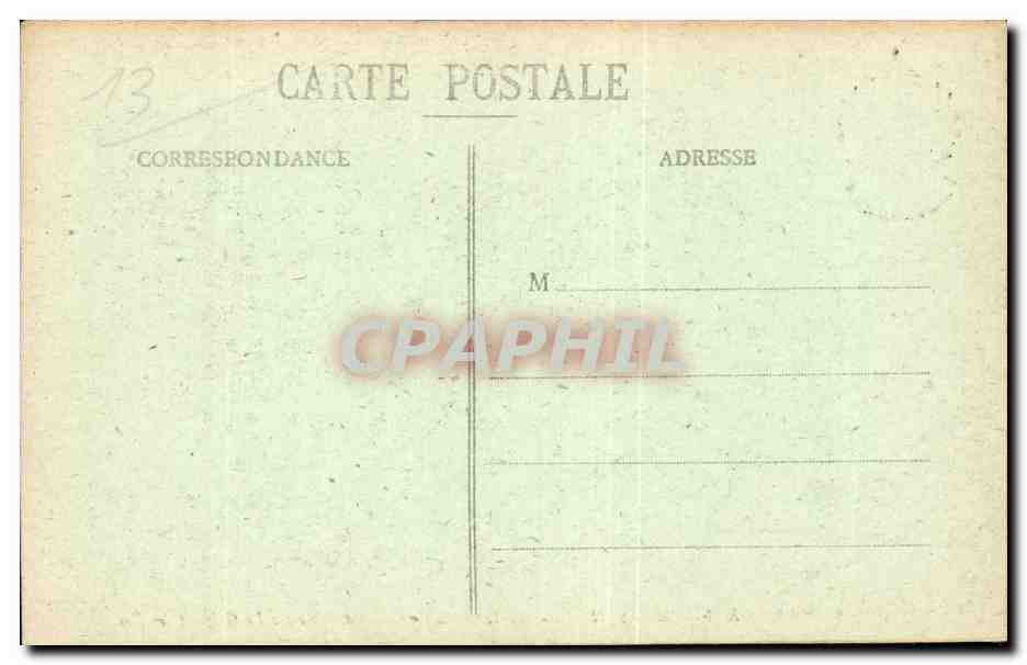 Marseille - Notre Dame de la Garde - CPA  — Rückseite