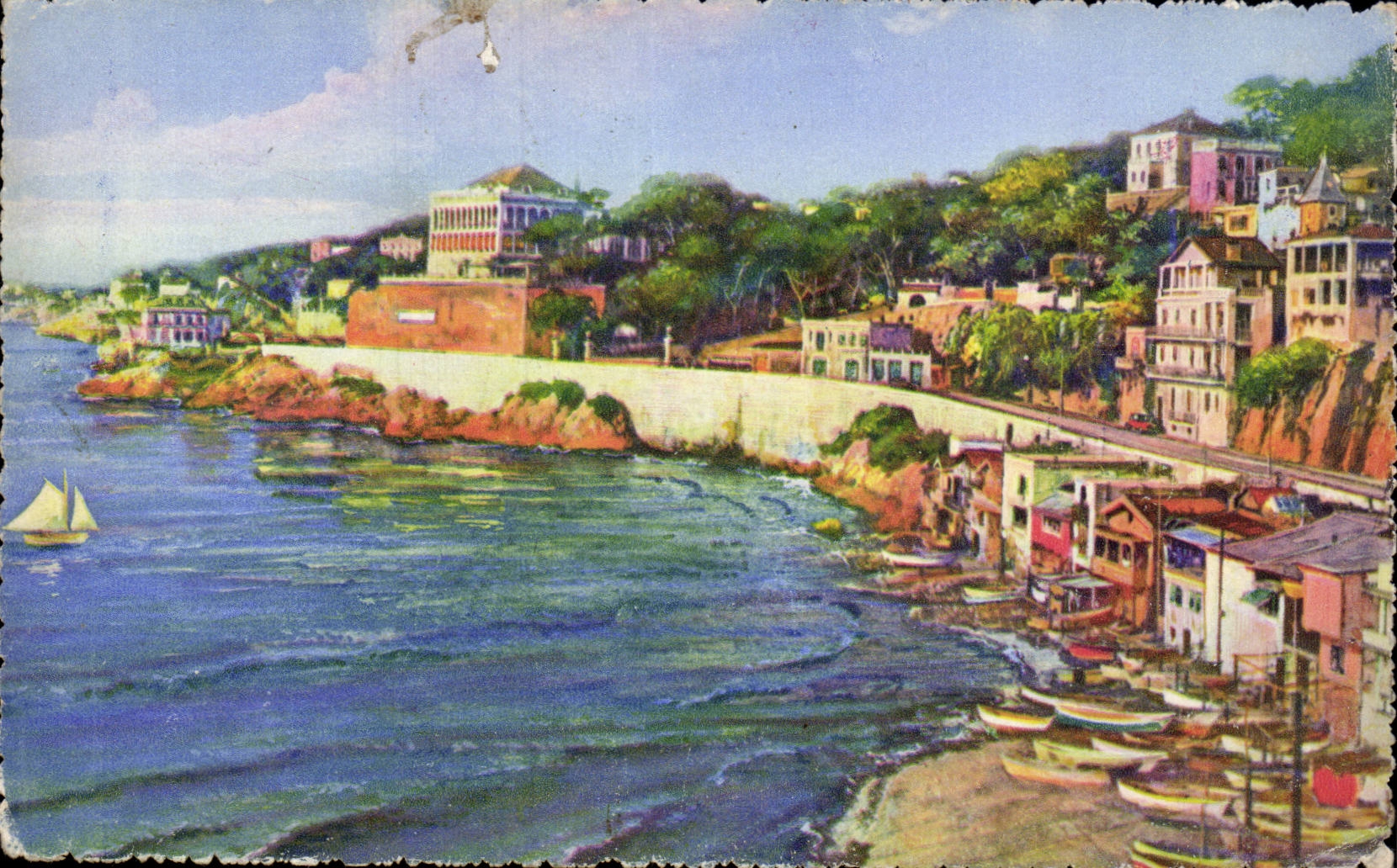 Marseille - La Corniche - CPA 