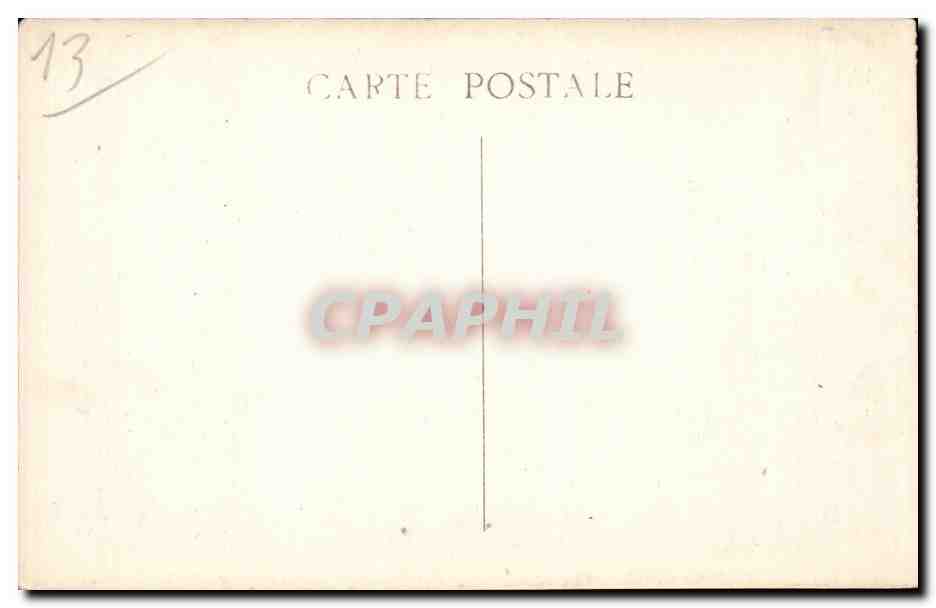 Marseille - La Corniche - Pont de la Fausse Monnaie - CPA  — Verso