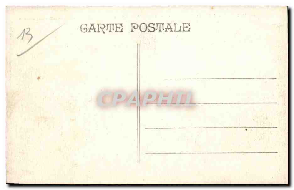 Marseille - Exposition Coloniale 1922 - Palais de Madagascar - CPA  — Rückseite