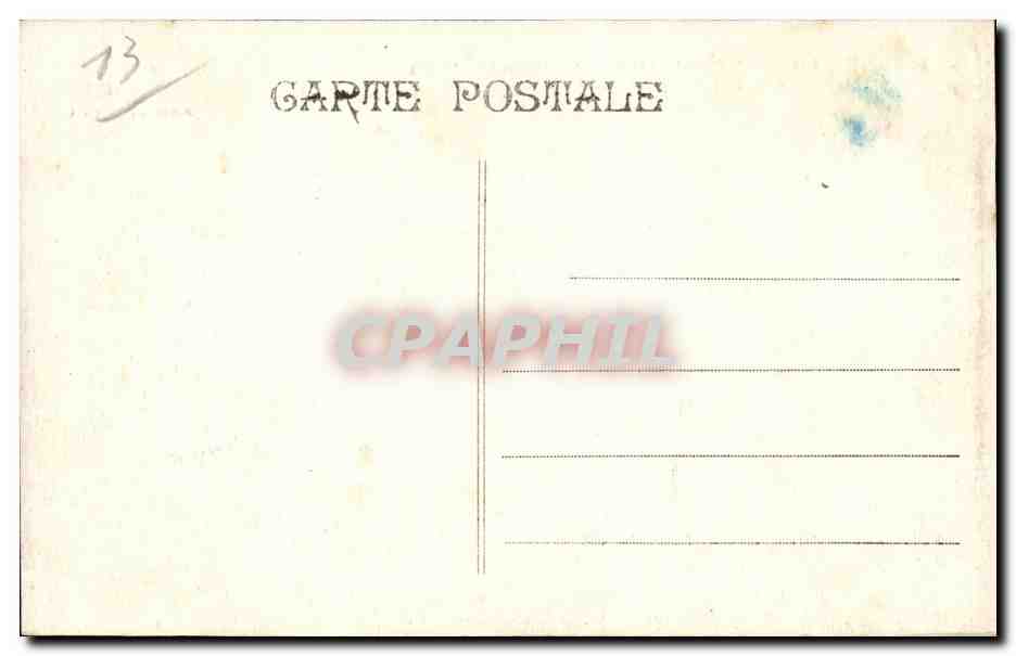 Marseille - Exposition Coloniale 1922 - Palais de l'Afrique Occidenatle - CPA  — Verso