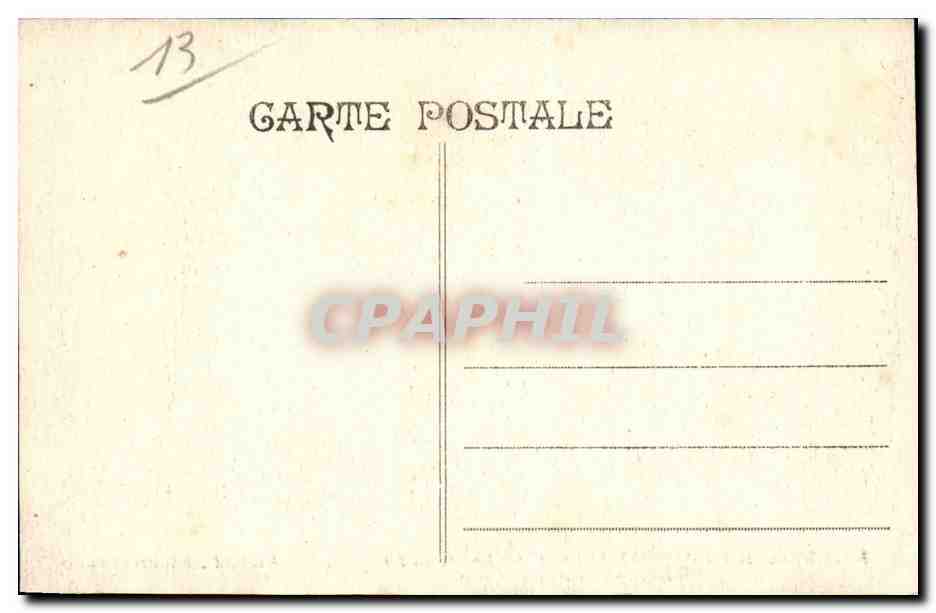 Marseille - Exposition Coloniale 1922 - Palais du Ministere des Colonies CPA  — Verso