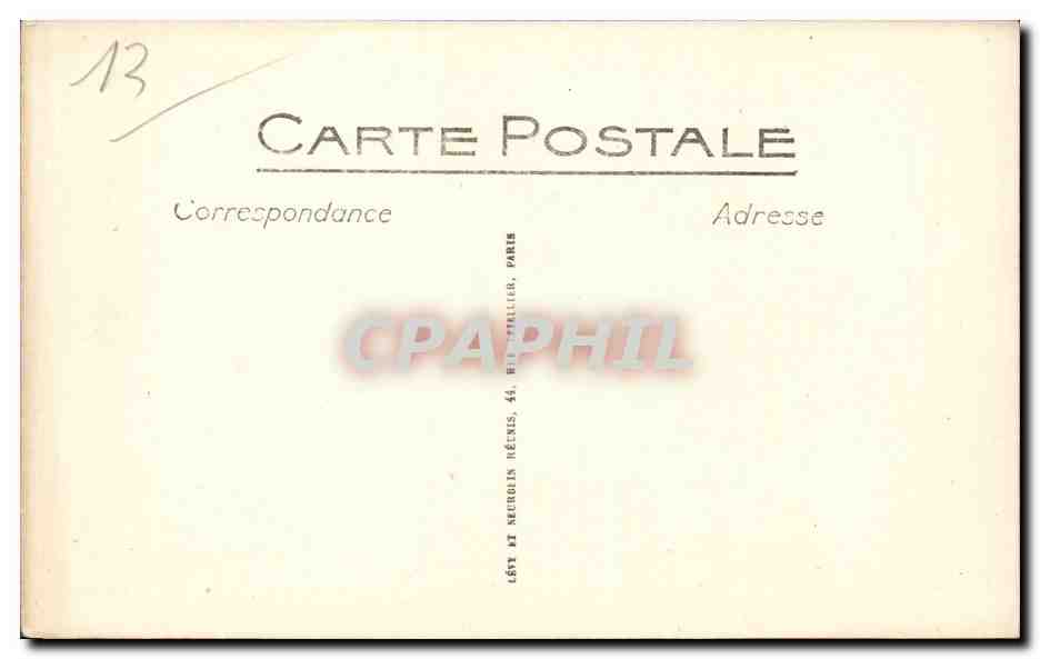 Marseille - Exposition Coloniale 1922 - Palais de l''Algerie - Algeria - Afrique - Africa CPA  — Rückseite