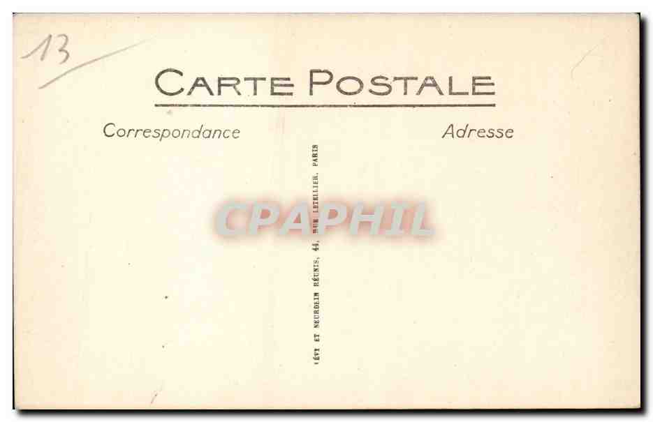 Marseille - Exposition Coloniale 1922 - Temple d'Angkor Vat CPA  — Rückseite