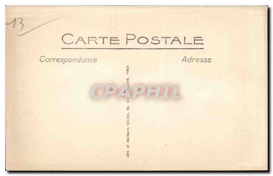 Marseille - Exposition Coloniale 1922 - Temple d'Angkor Vat CPA  — Rückseite