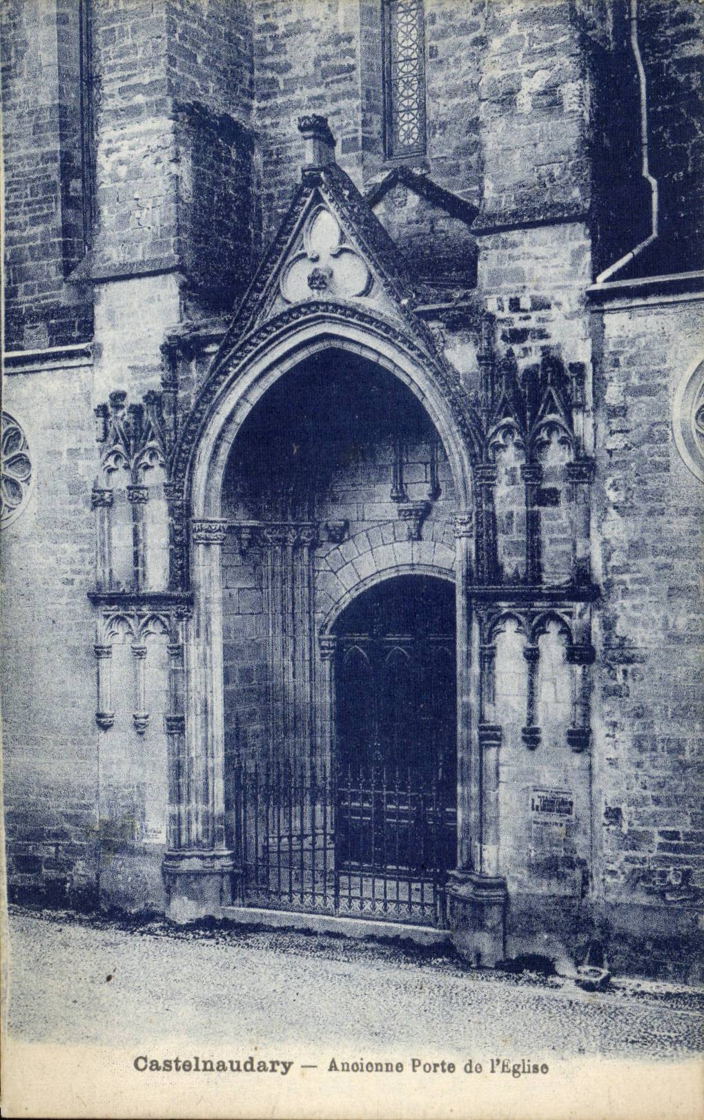 Castelnaudary - Porte de l'Eglise - CPA 
