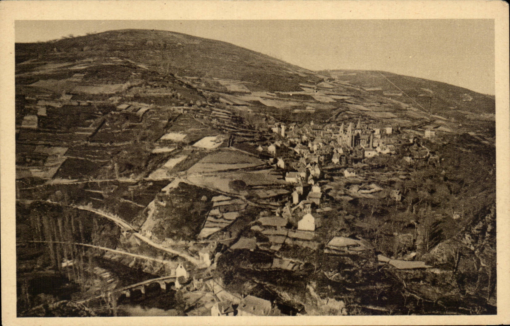Conques - Vue Generale - CPA 