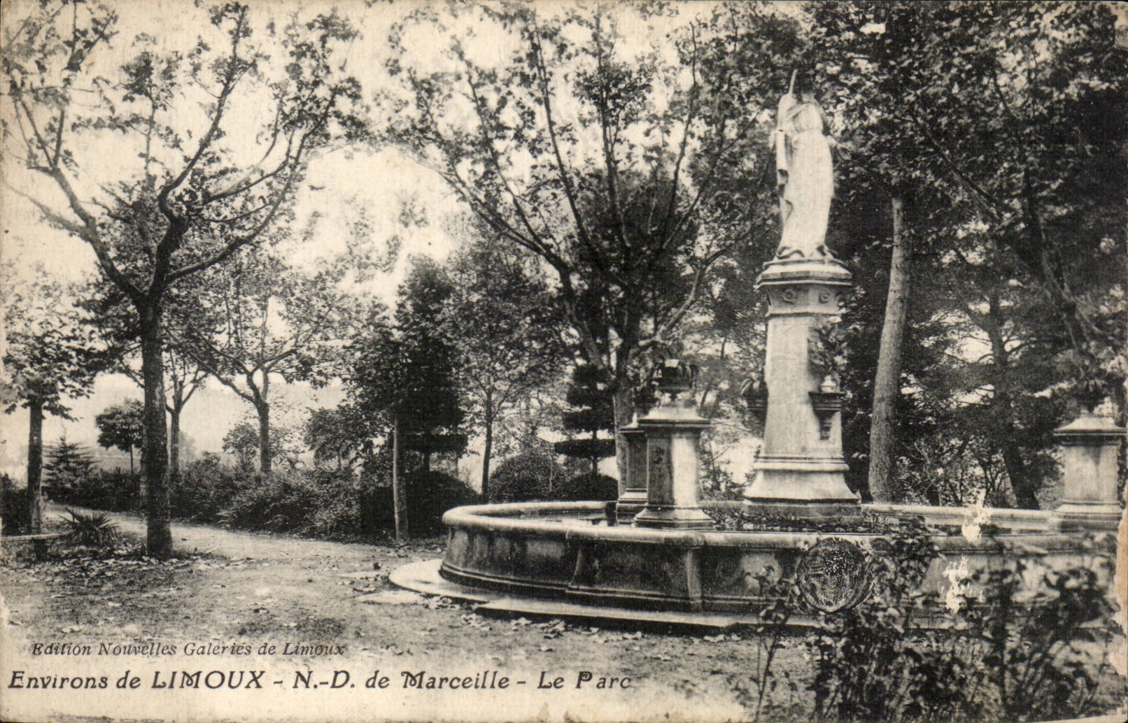 Environs de Limoux - Notre Dame de Marceille - Le Parc - CPA 