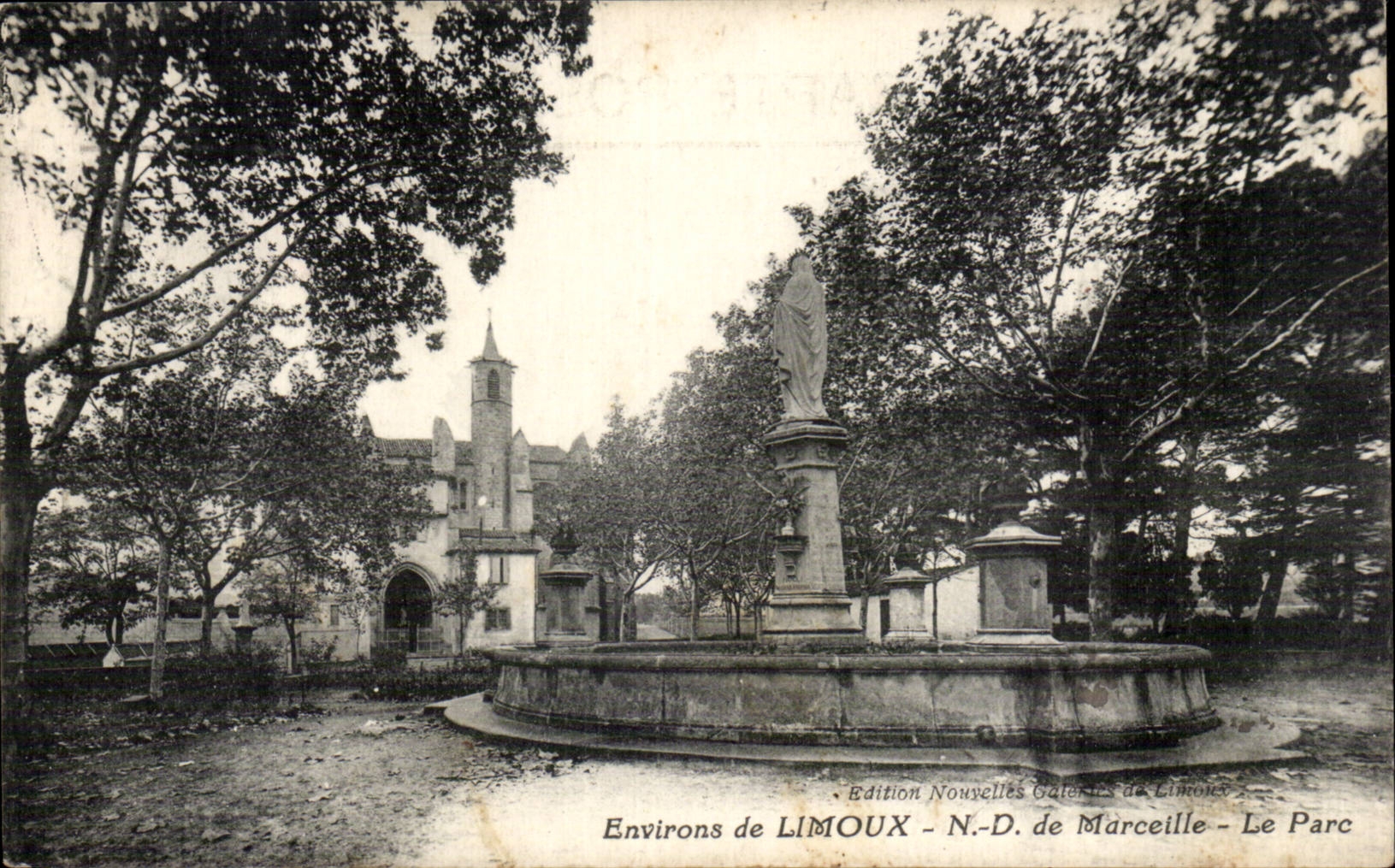 Environs de Limoux - Notre Dame de Marceille - Le Parc - CPA 