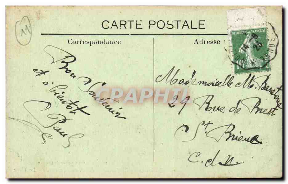 Environs de Limoux - Notre Dame de Marceille - Le Parc - CPA  — Rückseite