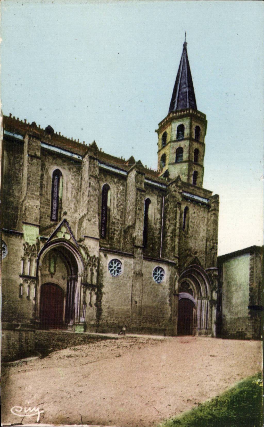 Castelnaudary - L'Eglise St Michel - CPA 