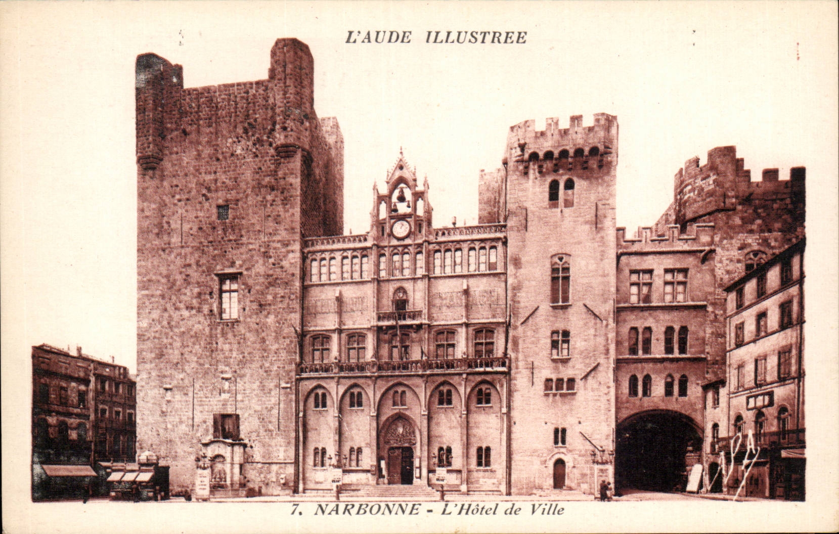 Narbonne - Hotel de Ville - CPA 