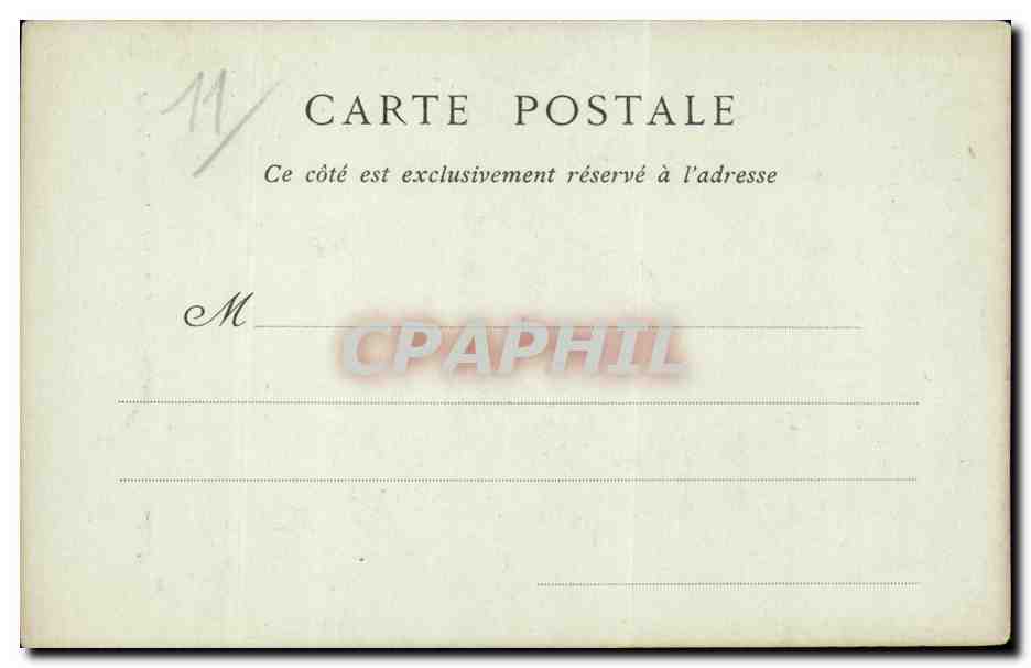 Carcassone - Eglise Saint Nazaire - CPA  — Verso