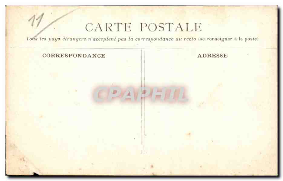 Carcassonne - Chapelle de l'Hotel Dieu - CPA  — Rückseite