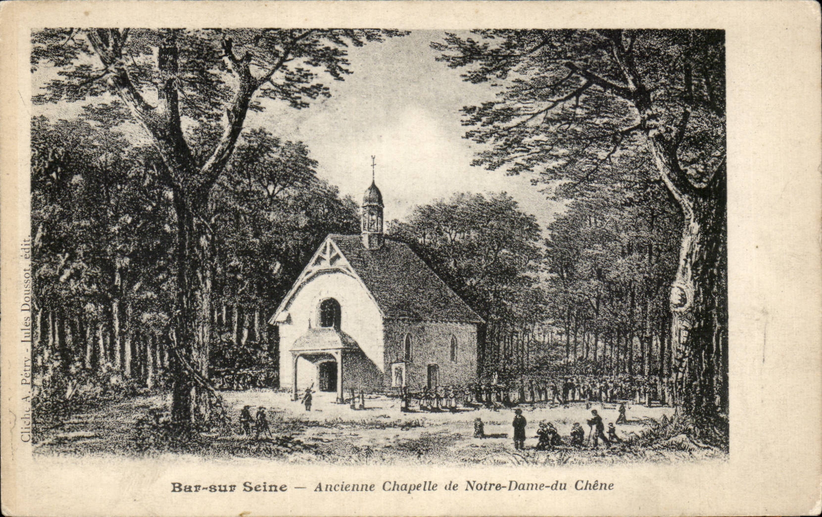 Bar sur Seine - Ancienne Chapelle de Notre Dame du Chene - CPA 