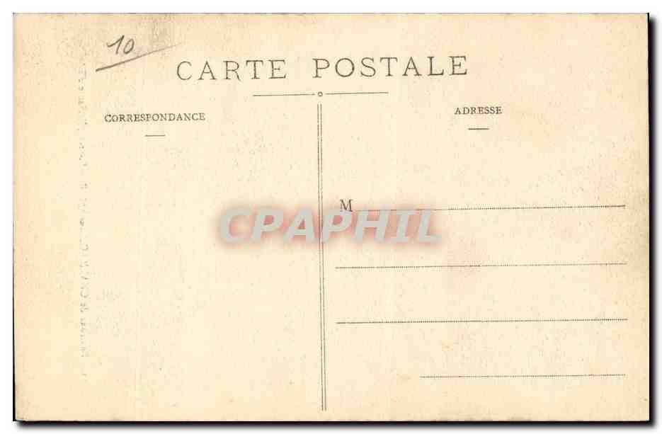 Environs de CHATILLON-sur-SEINE — Source pétrifiante d'Etuf — H. Bogureau, édit., Châtillon-sur-Seine, n°33 — Rückseite