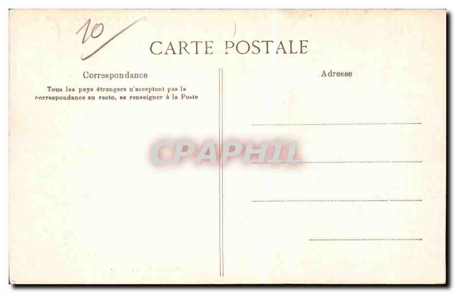 Chappes - La Seine - CPA  — Verso