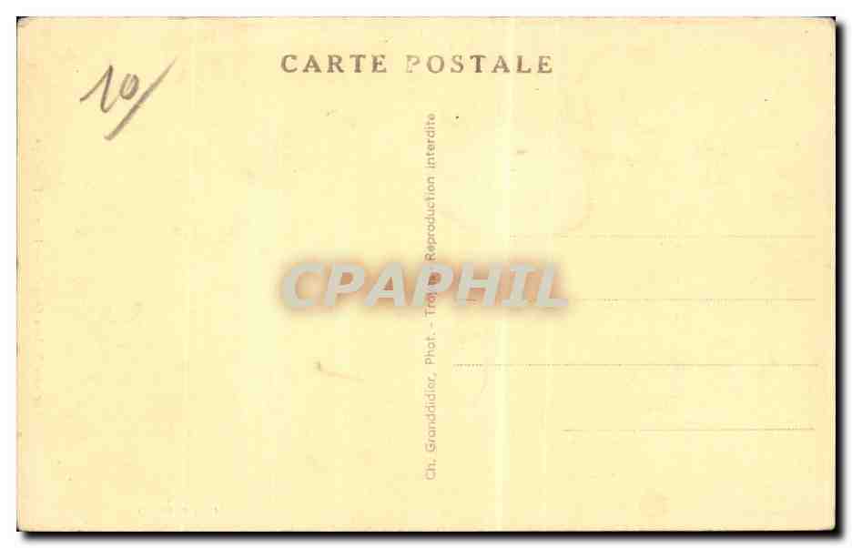 Bar-sur-Seine (Aube) — Tour de l'Horloge — Collection Fejer — Verso