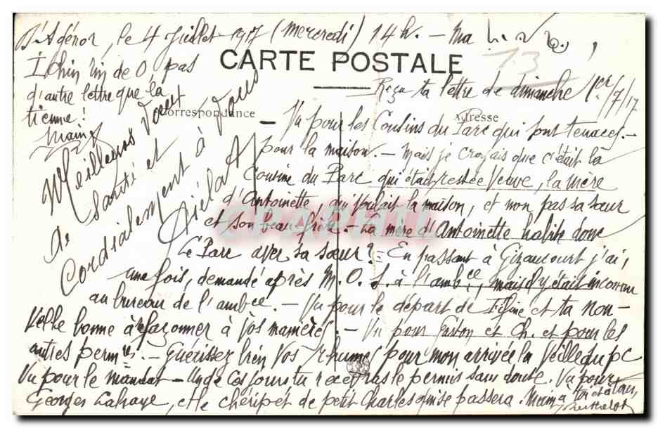 Folklore - En Provence - Costumes - Femme - CPA  — Verso