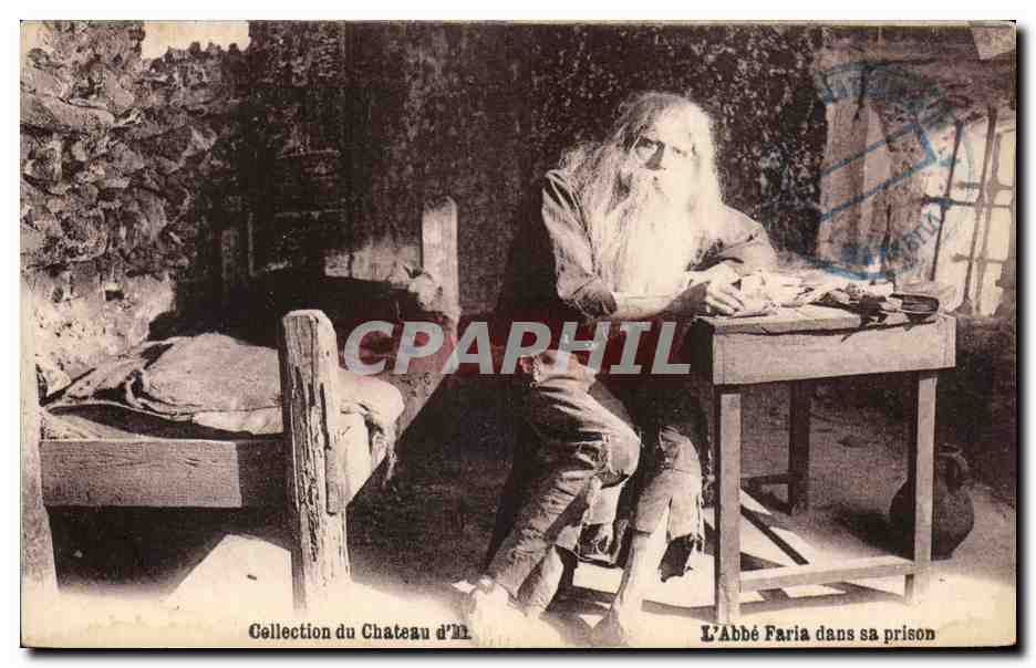 L'Abbé Faria dans sa prison — Collection du Château d'M