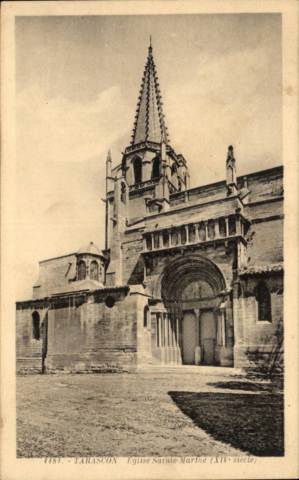 Tarascon - L'Eglise Sainte Marine - CPA 