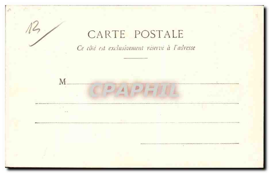 Tarascon - La Porte Jarnegue - CPA  — Rückseite