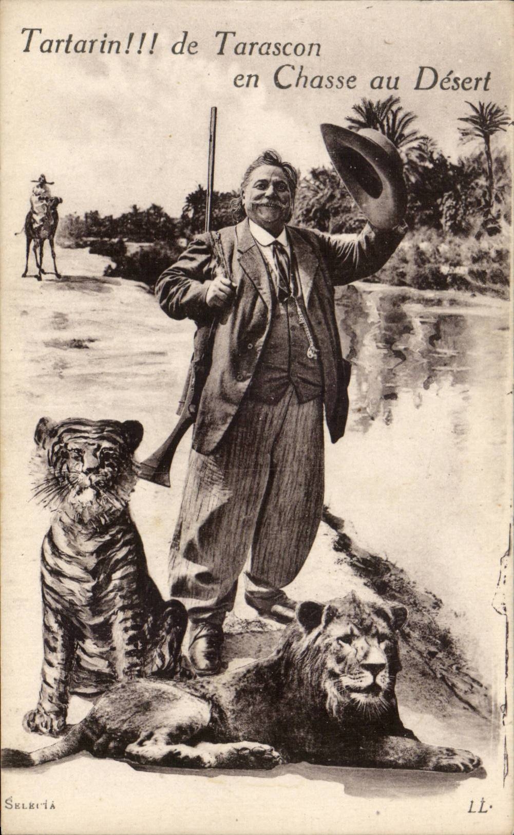 Tartarin!!! de Tarascon en Chasse au Désert — Selcita, n° LL